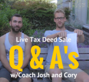 Live Tax Deed Sale Questions & Answers